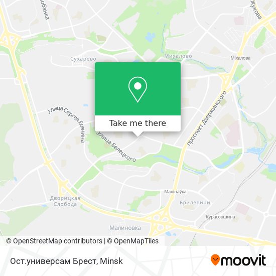 Ост.универсам Брест map