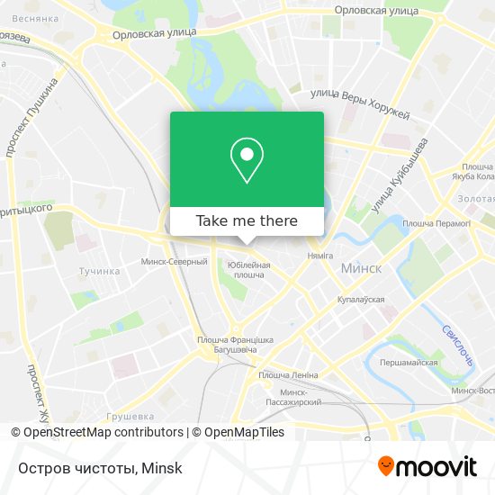 Остров чистоты map