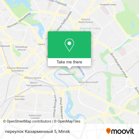 переулок Казарменный 5 map