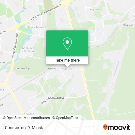 Связистов, 9 map