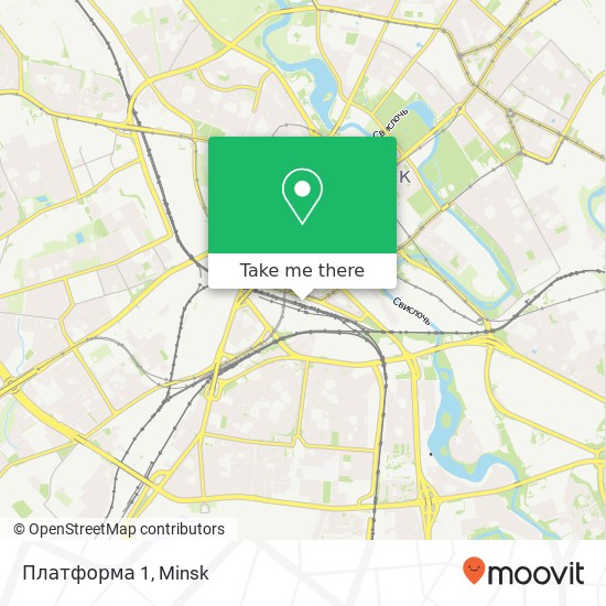 Платформа 1 map