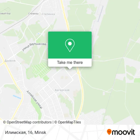 Илимская, 16 map