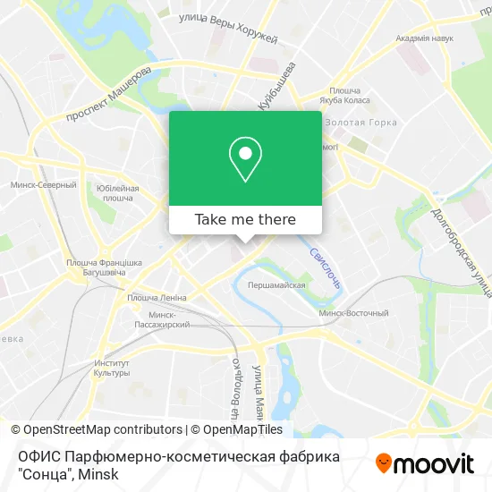 ОФИС Парфюмерно-косметическая фабрика "Сонца" map
