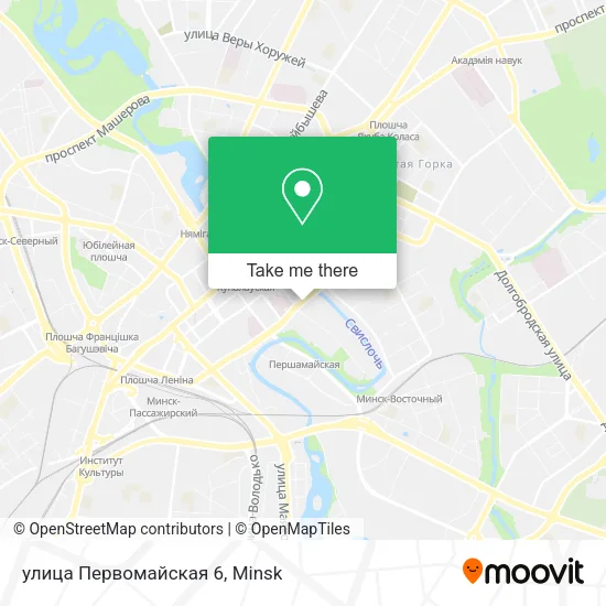 улица Первомайская 6 map