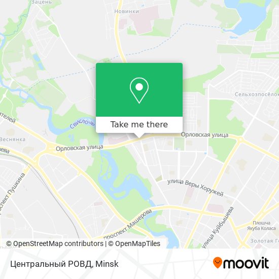 Центральный РОВД map