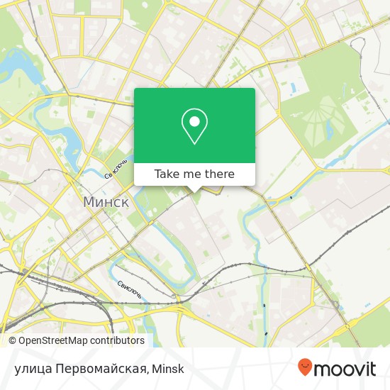 улица Первомайская map