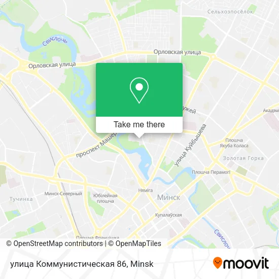 улица Коммунистическая 86 map
