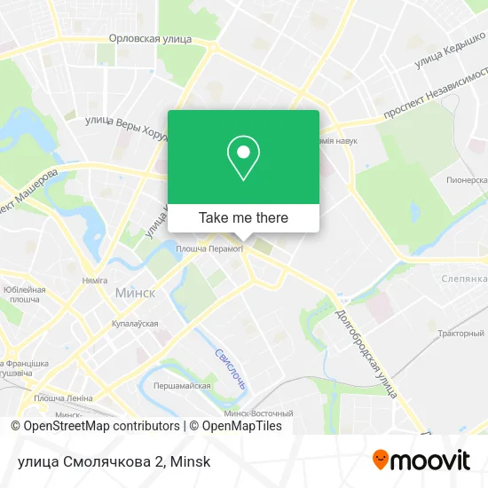 улица Смолячкова 2 map