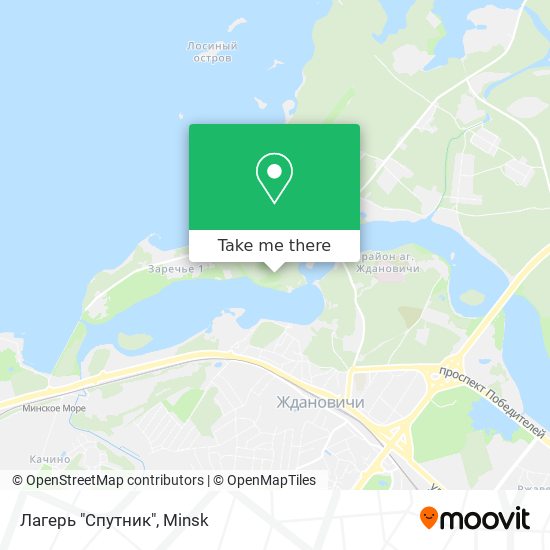 Лагерь "Спутник" map
