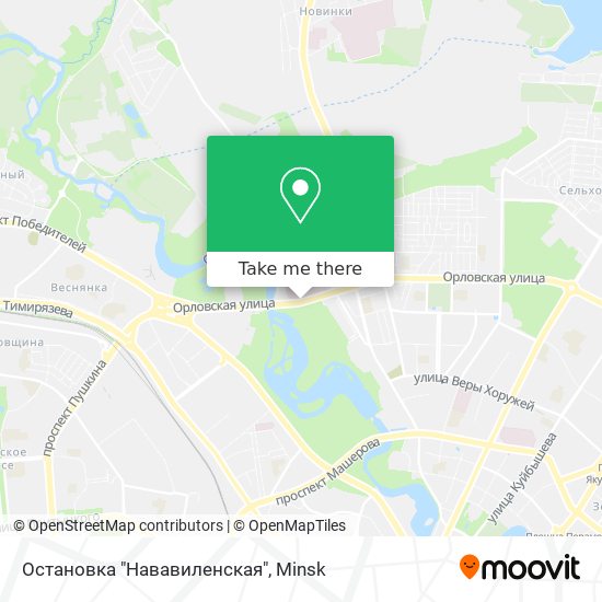 Остановка "Нававиленская" map