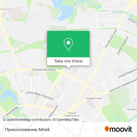 Прикосновение map