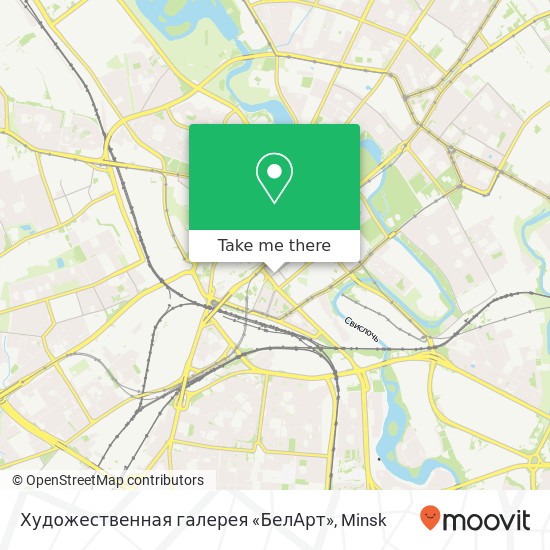 Художественная галерея «БелАрт» map