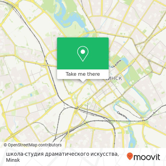 школа-студия драматического искусства map