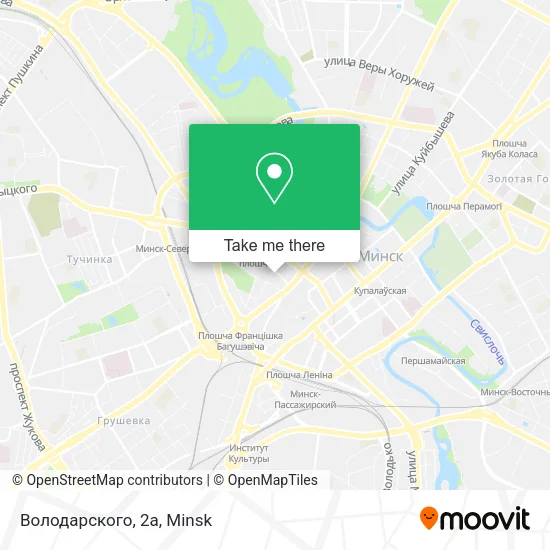 Володарского, 2а map
