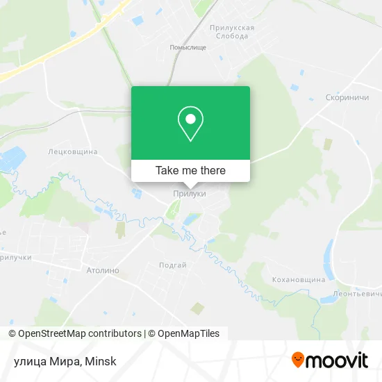 улица Мира map