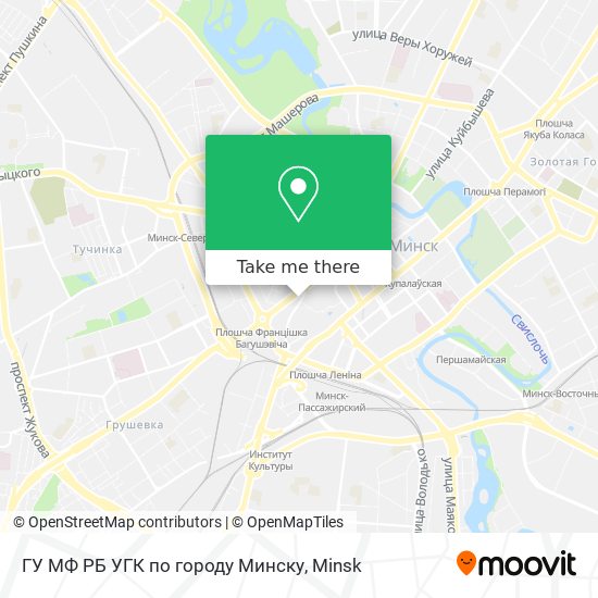 ГУ МФ РБ УГК по городу Минску map