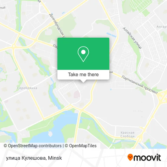 улица Кулешова map