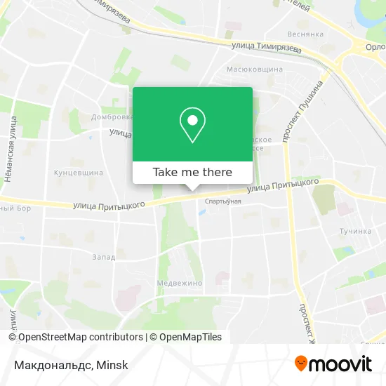 Макдональдс map