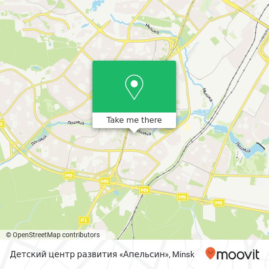 Детский центр развития «Апельсин» map