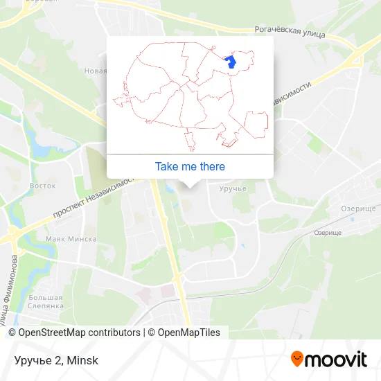 Уручье 2 map