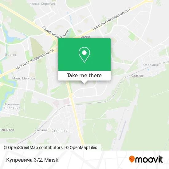Купревича 3/2 map
