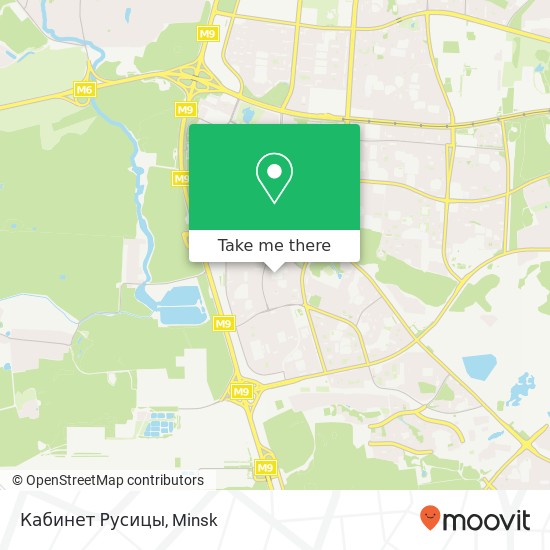 Кабинет Русицы map