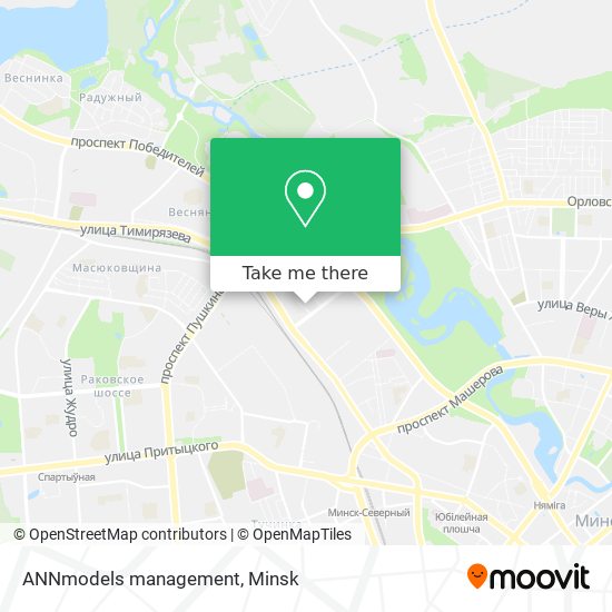 ANNmodels management map
