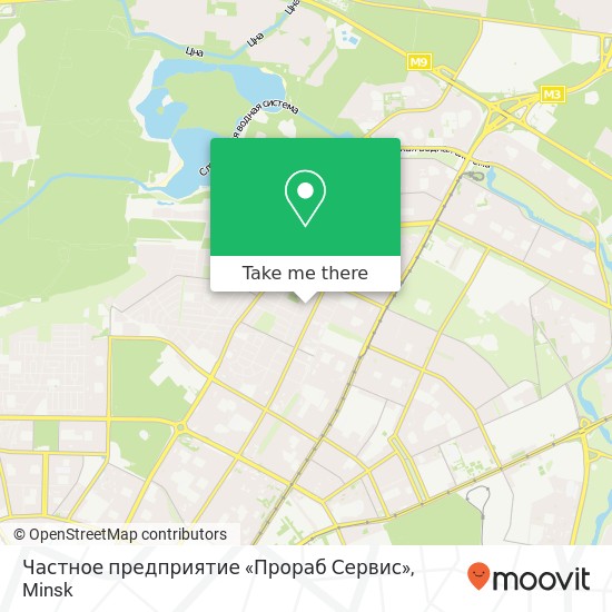 Частное предприятие «Прораб Сервис» map