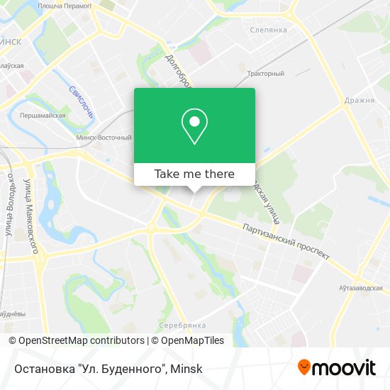 Остановка "Ул. Буденного" map