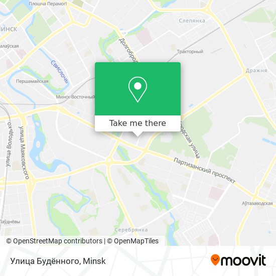 Улица Будённого map