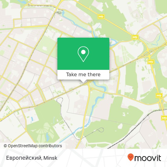 Европейский map