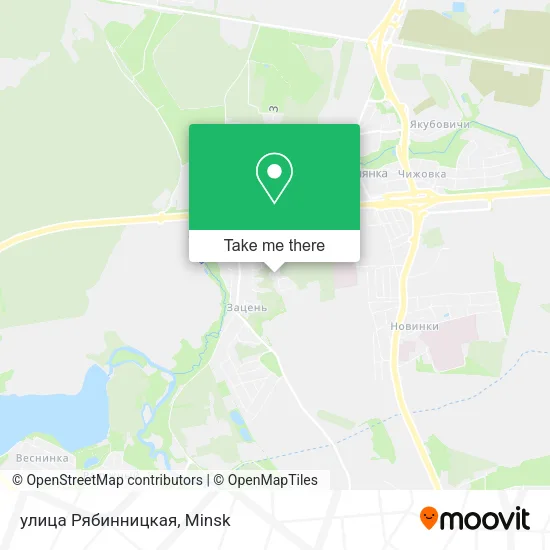 улица Рябинницкая map