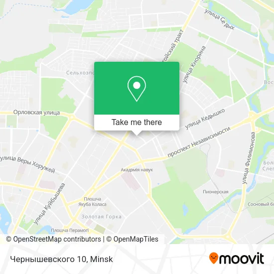 Чернышевского 10 map