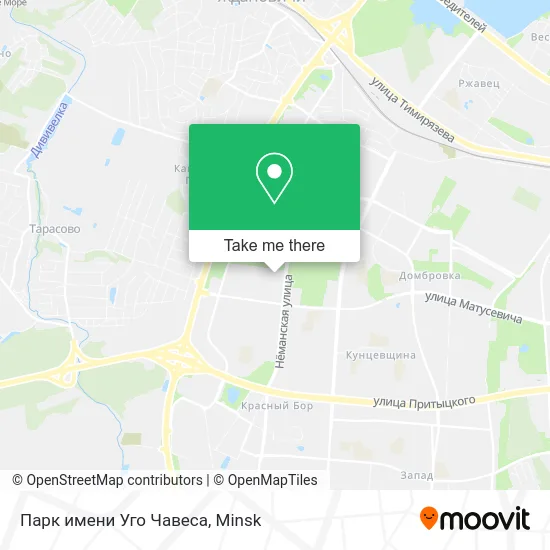 Парк имени Уго Чавеса map