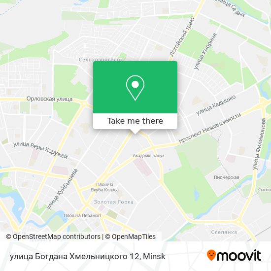улица Богдана Хмельницкого 12 map