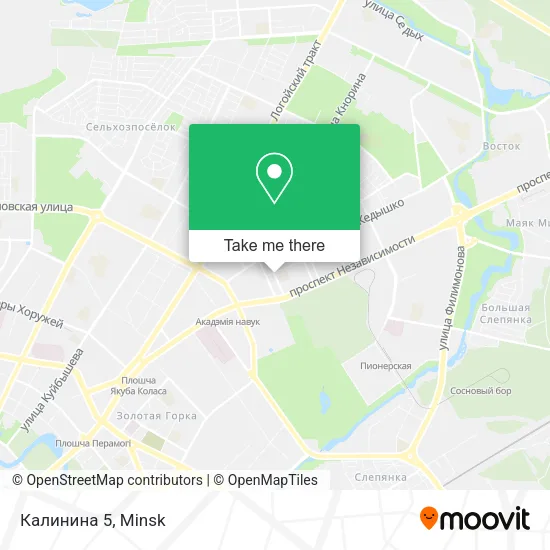Калинина 5 map