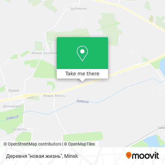 Деревня "новая жизнь" map