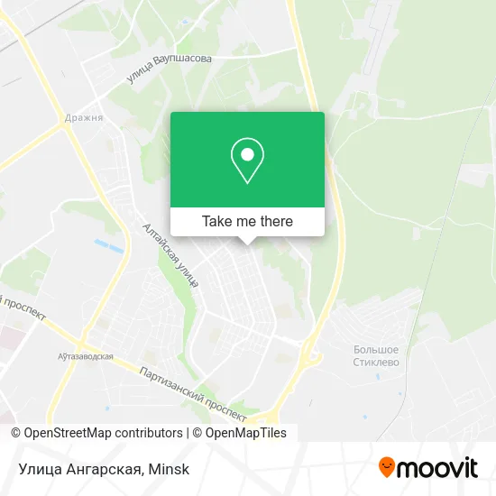 Улица Ангарская map
