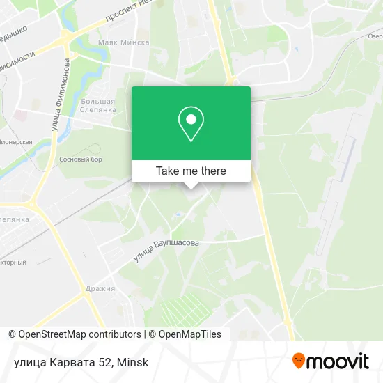 улица Карвата 52 map