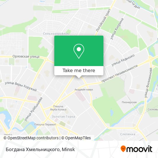 Богдана Хмельницкого map