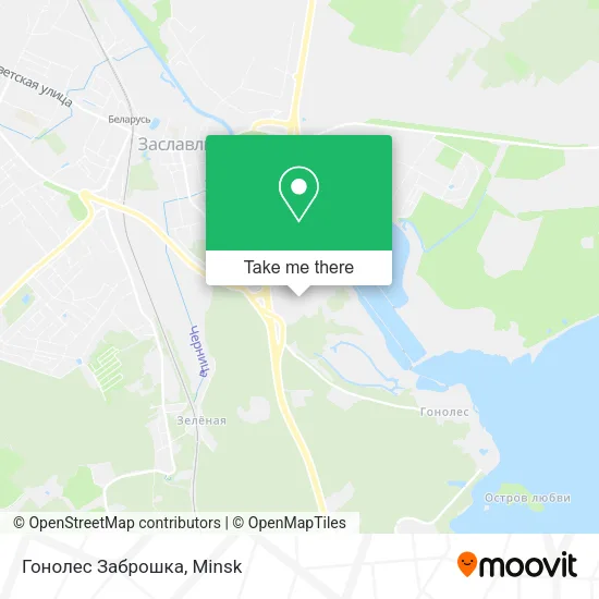 Гонолес Заброшка map