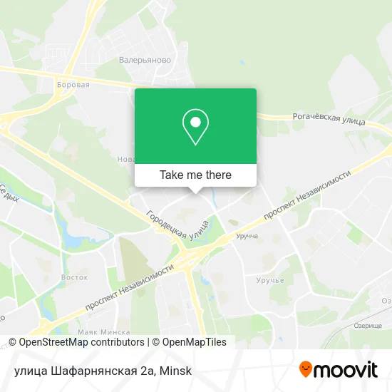 улица Шафарнянская 2а map