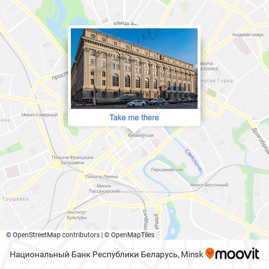 Национальный Банк Республики Беларусь map