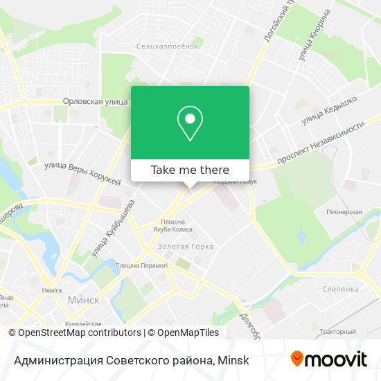 Администрация Советского района map