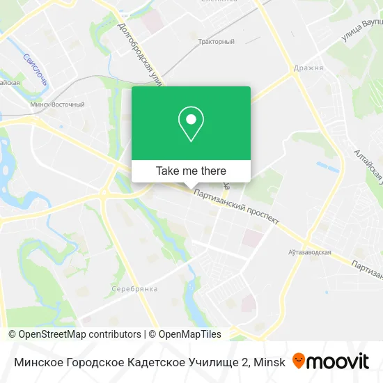 Минское Городское Кадетское Училище 2 map