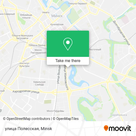 улица Полесская map