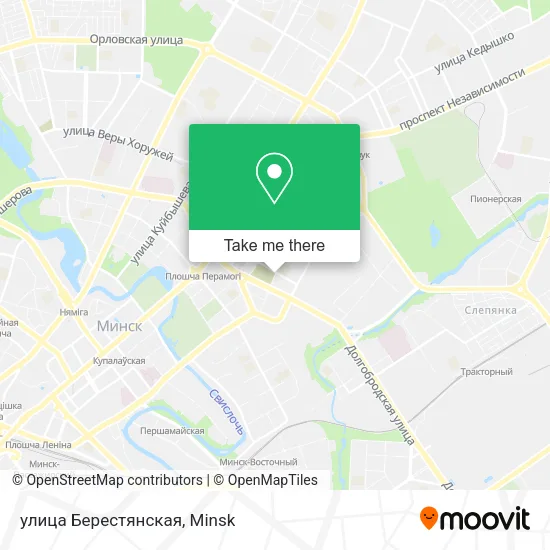 улица Берестянская map