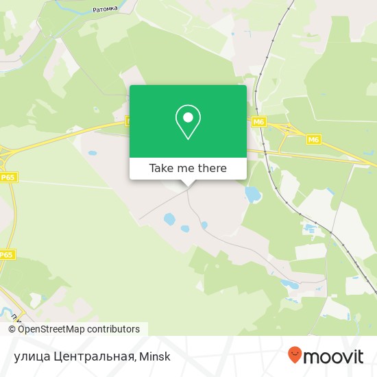 улица Центральная map