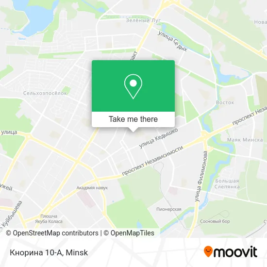 Кнорина 10-А map