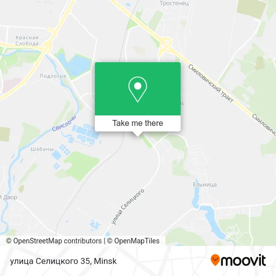 улица Селицкого 35 map